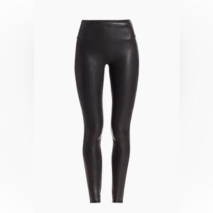 SPANX Shiny Black Leggings